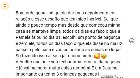 Depoimento de aluna 7